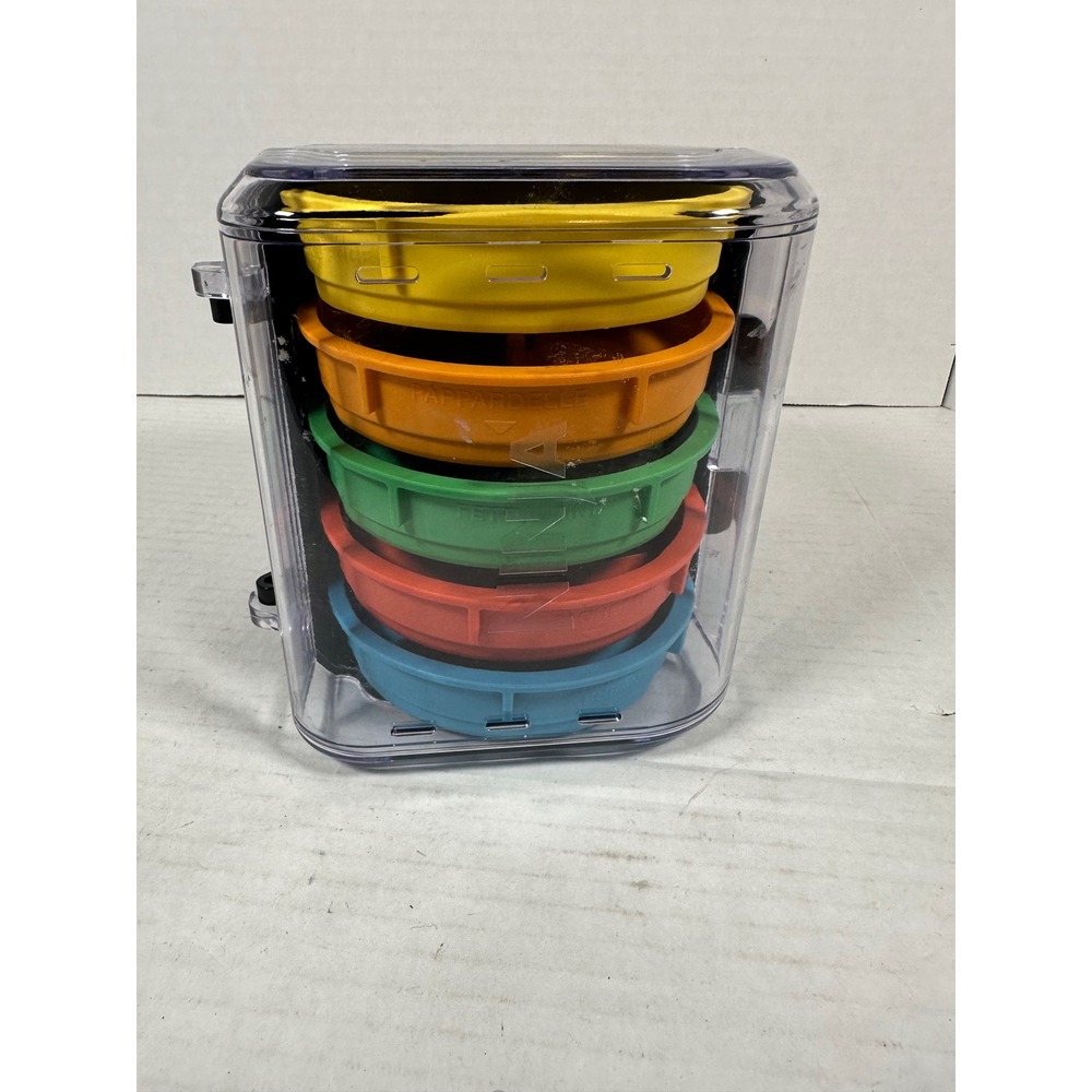 Ninja Precision Processor Spiralizer 5 Disc Blade Set with Storage Case Multi